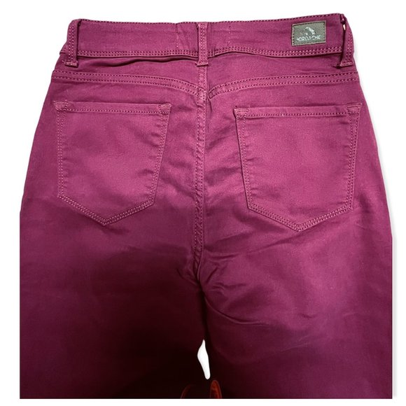 Jordache Button Front Skinny Jeggings - Picture 3 of 16